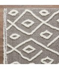 Loomaknoti Vemoa Avonako Gray/Cream EV003 3 ft. 3” X 5 ft. 3” Rectangle Rug