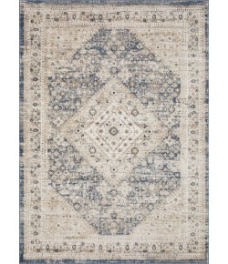 Loomaknoti Kehleigh Abagail Blue/Cream EK002 7 ft. 10 in. X 9 ft. 10 in. Rectangle Rug