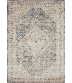 Loomaknoti Kehleigh Abagail Blue/Cream EK002 5 ft. 3 in. X 7 ft. 3 in. Rectangle Rug