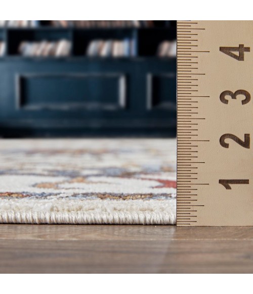 Loomaknoti Alsbrooke Zailorn Cream/Beige EA006 9 ft. 10 in. X 12 ft. 10 in. Rectangle Rug