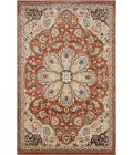Loomaknoti Malanie Charler Red/Beige EM002 2 ft. X 3 ft. Rectangle Rug