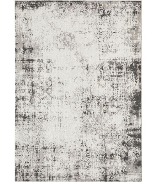 Loomaknoti Aysal Athna Gray/Cream EAY003 4 ft. X 6 ft. Rectangle Rug