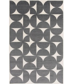 Loomaknoti Tecopa Sevella Gray/White ETR07GRW85 9 ft. 10 in. X 12 ft. 10 in. Rectangle Rug