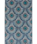 Loomaknoti Tecopa Ferley Blue/Green ETR04GB60 6 ft. 7” X 9 ft. 2” Rectangle Rug