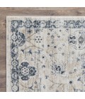 Loomaknoti Kehleigh Aylesh Cream/Blue EK016 9 ft. 10 in. X 12 ft. 10 in. Rectangle Rug