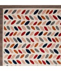 Loomaknoti Tecopa Trenity Pink/White Rug ETR13PKW60 6 ft. 7” X 9 ft. 2” Rectangle - Rugs Town Loomaknoti Tecopa Trenity Pink/White ETR13PKW60 6 ft. 7” X 9 ft. 2” Rectangle Rug
