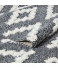 Loomaknoti Vemoa Aslayn Blue/Cream EV002 5 ft. 3” X 7 ft. 3” Rectangle Rug