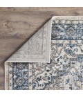 Loomaknoti Kehleigh Avalie Blue/Cream EK017 5 ft. 3 in. X 7 ft. 3 in. Rectangle Rug