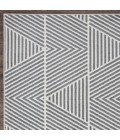 Loomaknoti Tecopa Symenia Gray/White Rug ETR10GRW12 2 ft. X 6 ft. 7” Rectangle - Rugs Town Loomaknoti Tecopa Symenia Gray/White ETR10GRW12 2 ft. X 6 ft. 7” Rectangle Rug