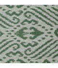 Loomaknoti Breyleigh Calitrah Cream/Green EB005 2 ft. X 3 ft. Rectangle Rug