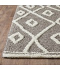 Loomaknoti Vemoa Avonako Gray/Cream EV003 3 ft. 3” X 5 ft. 3” Rectangle Rug