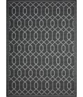 Loomaknoti Breyleigh Chendler Gray/Gray EB001 9 ft. 10 in. X 12 ft. 10 in. Rectangle Rug