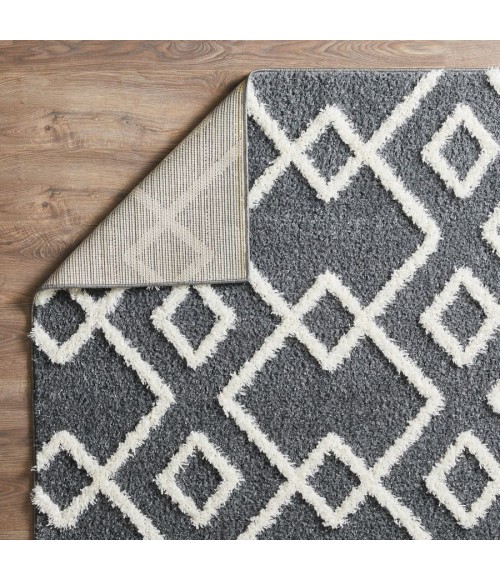 Loomaknoti Vemoa Adeta Blue/Cream EV001 5 ft. 3” X 7 ft. 3” Rectangle Rug