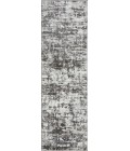 Loomaknoti Rhane Akason Gray/Cream ER009 2 ft.  X 6 ft. 7” Rectangle Rug