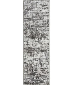Loomaknoti Rhane Akason Gray/Cream ER009 2 ft. X 6 ft. 7 in. Rectangle Rug