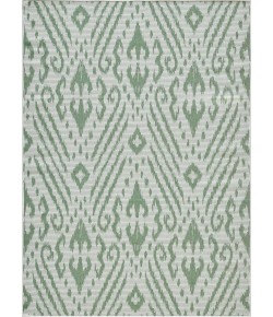 Loomaknoti Breyleigh Calitrah Cream/Green EB005 7 ft. 10 in. X 9 ft. 10 in. Rectangle Rug