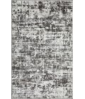 Loomaknoti Rhane Akason Gray/Cream ER009 3 ft. 3” X 5 ft. 3” Rectangle Rug