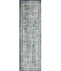 Loomaknoti Kehleigh Osdorn Blue/Cream Rug EK009 2 ft. X 6 ft. 7 in. Rectangle - Rugs Town Loomaknoti Kehleigh Osdorn Blue/Cream EK009 2 ft. X 6 ft. 7 in. Rectangle Rug