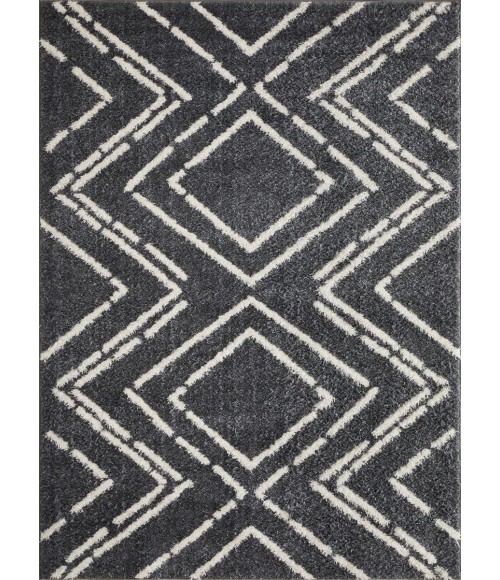 Loomaknoti Vemoa Armeley Blue/Cream EV004 7 ft. 10 in. X 9 ft. 10 in. Rectangle Rug