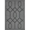 Loomaknoti Breyleigh Chendler Gray/Gray EB001 2 ft. X 3 ft. Rectangle Rug