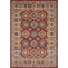 Loomaknoti Alsbrooke Delary Orange/Cream EA005 9 ft. 10 in. X 12 ft. 10 in. Rectangle Rug