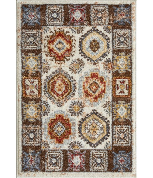 Loomaknoti Alsbrooke Delary Cream/Beige EA005 2 ft. X 3 ft. Rectangle Rug