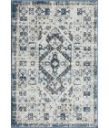 Loomaknoti Kehleigh Avelanz Blue/Cream EK014 2 ft. X 3 ft. Rectangle Rug