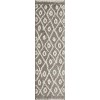 Loomaknoti Vemoa Avonako Gray/Cream EV003 2 ft. X 6 ft. 7 in. Rectangle Rug