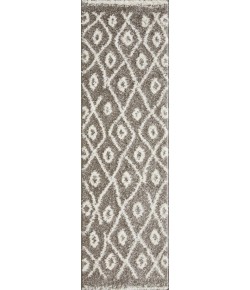 Loomaknoti Vemoa Avonako Gray/Cream EV003 2 ft. X 6 ft. 7 in. Rectangle Rug