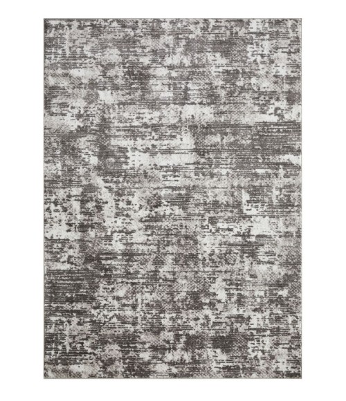 Loomaknoti Rhane Afrey Gray/Cream Rug ER008 6 ft. 7” X 9 ft. 2” Rectangle - Rugs Town Loomaknoti Rhane Afrey Gray/Cream ER008 6 ft. 7” X 9 ft. 2” Rectangle Rug