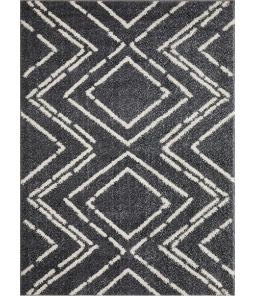 Loomaknoti Vemoa Armeley Blue/Cream EV004 6 ft. 7” X 9 ft. 2” Rectangle Rug