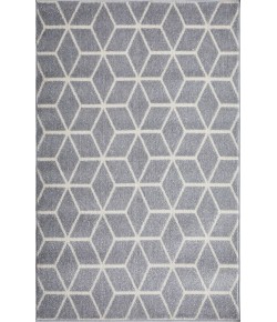 Loomaknoti Kissandrah Beraddo Gray/Cream EKI003 3 ft. 3 in. X 5 ft. 3 in. Rectangle Rug