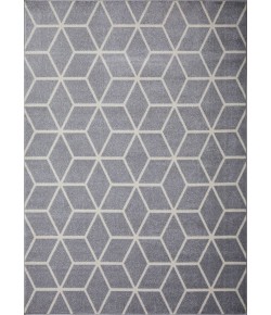 Loomaknoti Kissandrah Beraddo Gray/Cream EKI003 9 ft. 10 in. X 12 ft. 10 in. Rectangle Rug