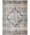 Loomaknoti Kehleigh Alarik Blue/Cream EK005 6 ft. 7 in. X 9 ft. 2 in. Rectangle Rug