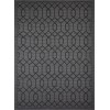 Loomaknoti Breyleigh Chendler Gray/Gray EB001 9 ft. 10 in. X 12 ft. 10 in. Rectangle Rug