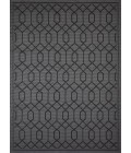 Loomaknoti Breyleigh Chendler Gray/Gray EB001 9 ft. 10 in. X 12 ft. 10 in. Rectangle Rug