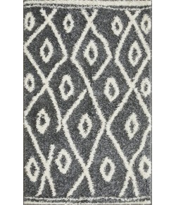 Loomaknoti Vemoa Avonako Blue/Cream EV003 3 ft. 3 in. X 5 ft. 3 in. Rectangle Rug
