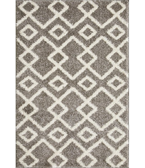 Loomaknoti Vemoa Adeta Gray/Cream EV001 4 ft.  X 6 ft.  Rectangle Rug