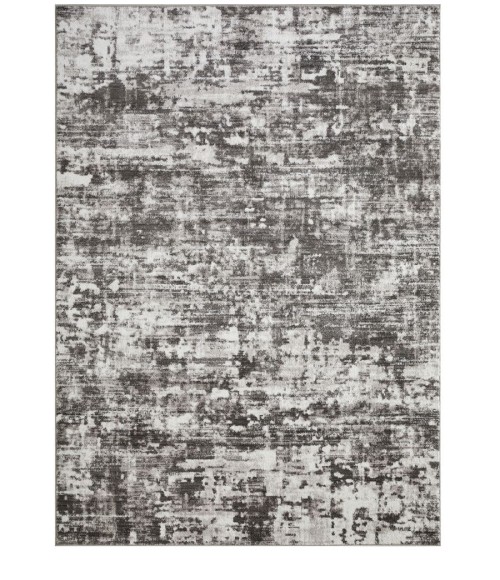 Loomaknoti Rhane Akason Gray/Cream ER009 7 ft. 10 in. X 9 ft. 10 in. Rectangle Rug