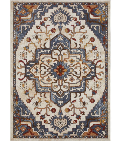 Loomaknoti Alsbrooke Zailorn Cream/Beige EA006 9 ft. 10 in. X 12 ft. 10 in. Rectangle Rug