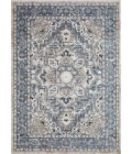 Loomaknoti Kehleigh Avalie Blue/Cream EK017 6 ft. 7 in. X 9 ft. 2 in. Rectangle Rug