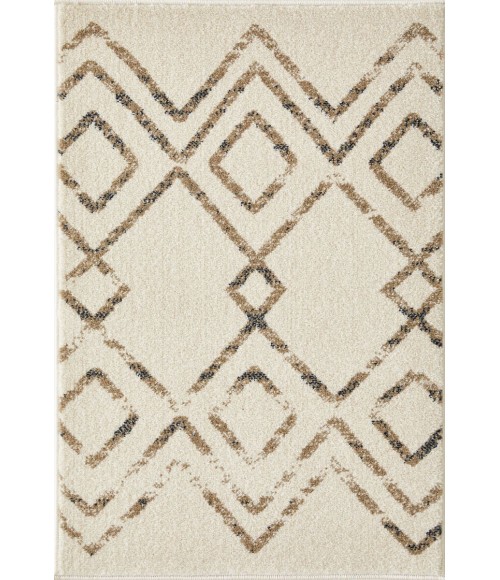 Loomaknoti Taytum Rocey White/Gray Rug ET001 2 ft. X 3 ft. Rectangle - Rugs Town Loomaknoti Taytum Rocey White/Gray ET001 2 ft. X 3 ft. Rectangle Rug
