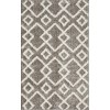 Loomaknoti Vemoa Adeta Gray/Cream EV001 3 ft. 3 in. X 5 ft. 3 in. Rectangle Rug