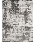 Loomaknoti Rhane Vearali Gray/Cream ER002 9 ft. 10 in. X 12 ft. 10 in. Rectangle Rug