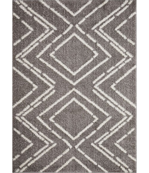 Loomaknoti Vemoa Armeley Gray/Cream EV004 9 ft. 10 in. X 12 ft. 10 in. Rectangle Rug