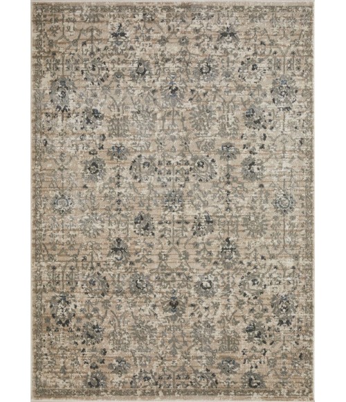 Loomaknoti Celena Asheley Cream/Blue Rug EC006 7 ft. 10 in. X 9 ft. 10 in. Rectangle - Rugs Town Loomaknoti Celena Asheley Cream/Blue EC006 7 ft. 10 in. X 9 ft. 10 in. Rectangle Rug