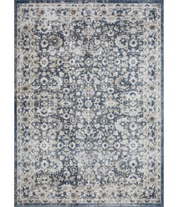 Loomaknoti Kehleigh Otindas Blue/Cream EK010 9 ft. 10 in. X 12 ft. 10 in. Rectangle Rug
