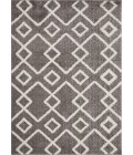 Loomaknoti Vemoa Adeta Gray/Cream EV001 7 ft. 10 in. X 9 ft. 10 in. Rectangle Rug