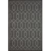 Loomaknoti Breyleigh Chendler Gray/Gray EB001 4 ft. X 6 ft. Rectangle Rug