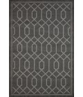 Loomaknoti Breyleigh Chendler Gray/Gray EB001 4 ft. X 6 ft. Rectangle Rug